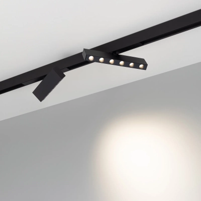 Светильник MAG-DOTS-FOLD-25-S200-6W Day4000 (BK, 30 deg, 24V) (Arlight, IP20 Металл, 5 лет)