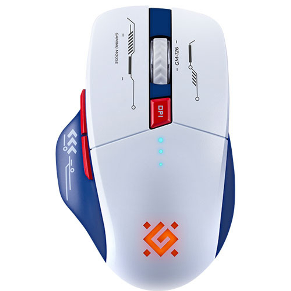 Мышь Defender Tisa GM-126 (беспроводная 2.4 GHz, Bluetooth) Бесшумная