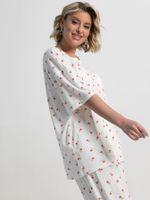 Костюм домашний с брюками Мона (белый) К15209-1М LT Collection