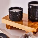 Свеча ароматическая IKEA SOTRONN (СОТРЕНН), Чай и имбирь, Черный, 25 часов