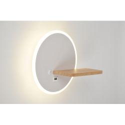 Светильник настенный Rivoli Anastasia 6154-401 светодиодный LED 22 Вт 4000 К с выключателем | Дизайн