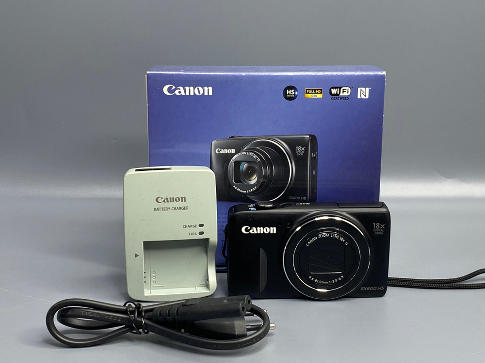 Canon PowerShot SX600 HS — желтит половина экрана