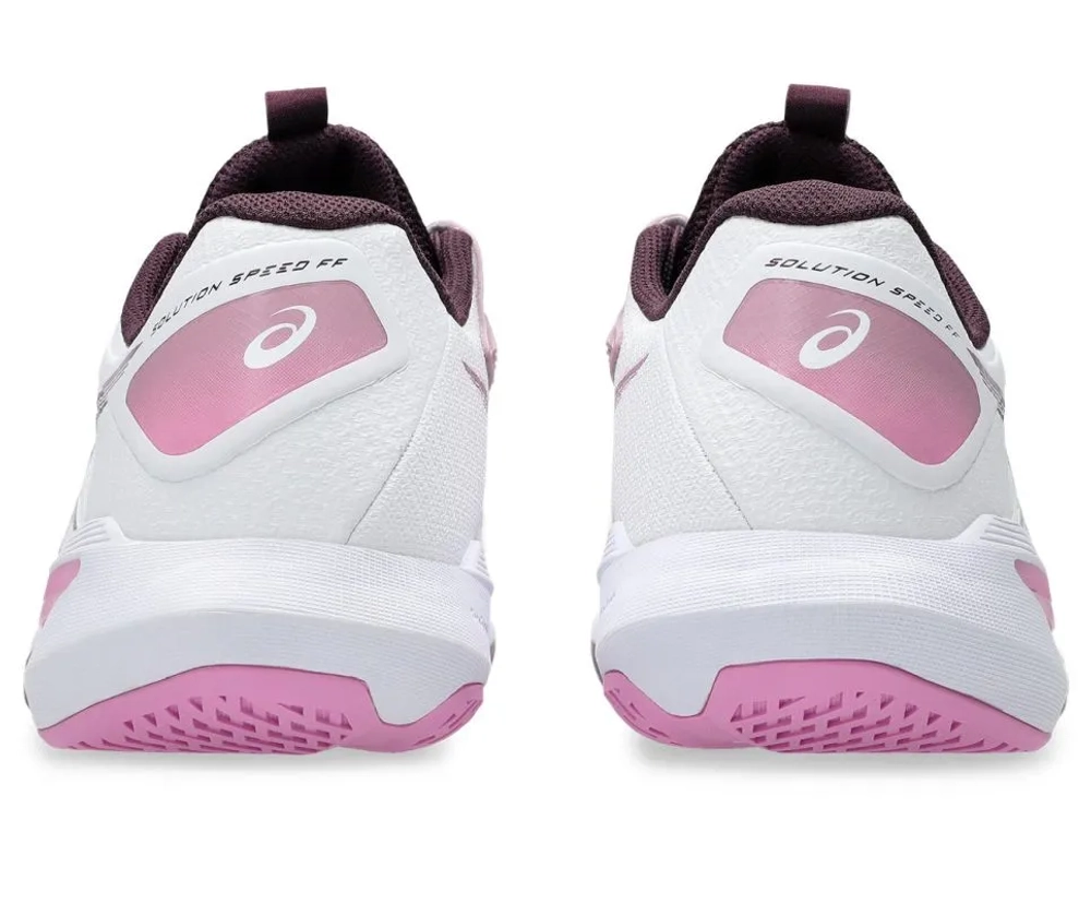 Женские теннисные кроссовки Asics Solution Speed FF 4 - white/dusty mauve