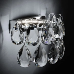 Настенный светодиодный светильник с хрусталем 437/1 Strotskis, LED