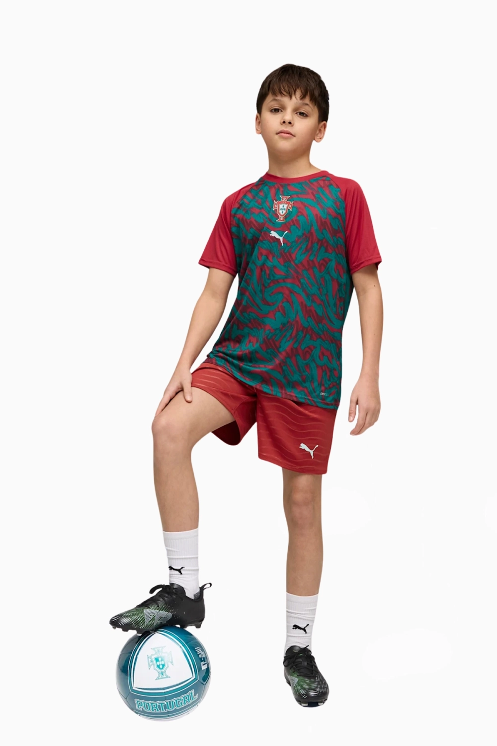 Футболка Puma Portugal 2026 Warm Up Junior