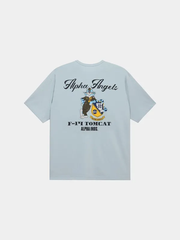 Футболка мужская ALPHA INDUSTRIES RELAXED ALPHA ANGELS TEE