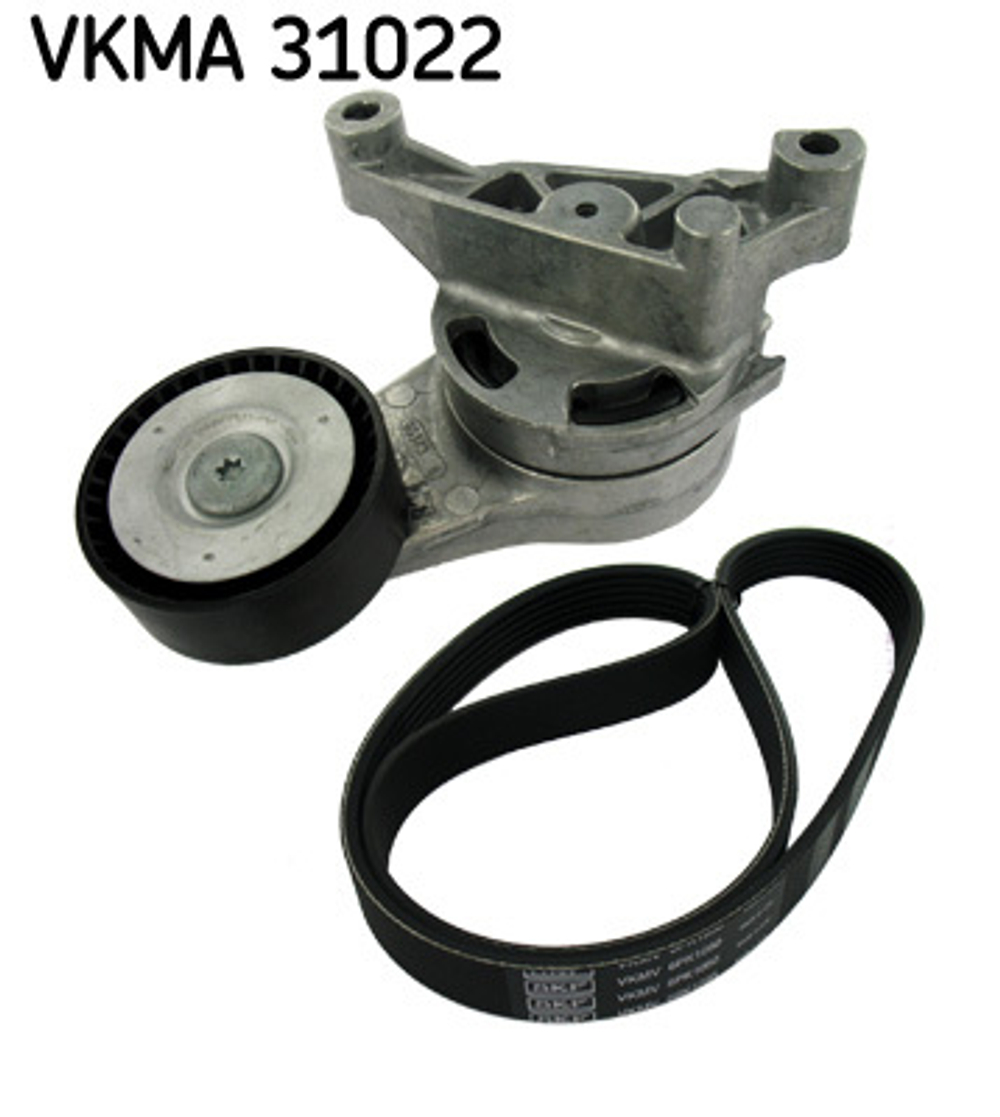 SKF - VKMA31022-SKF - V-ribbed Belt Set