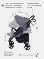 Коляска детская MOWBaby "CROSS" RA080