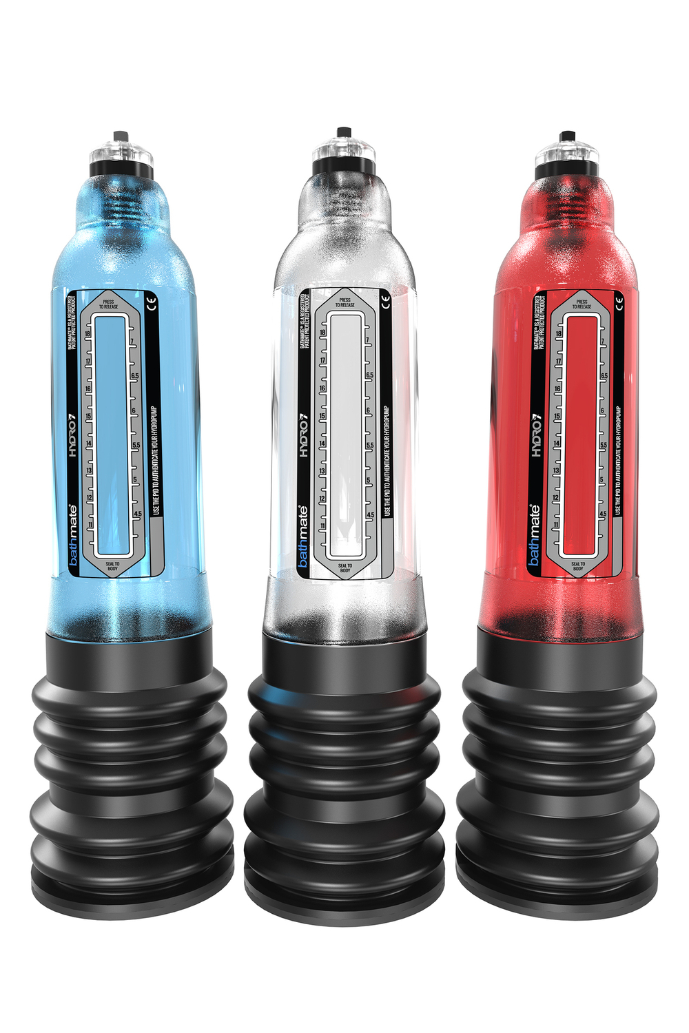 Гидропомпа Bathmate Hydro 7 прозрачная 30 см