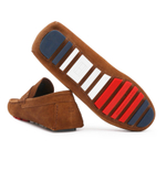 Кожаные мокасины th classic suede driver Tommy Hilfiger - коричневый(FM0FM05000)