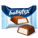Шоколадные конфеты мини Babyfox c молочной начинкой, 500 г