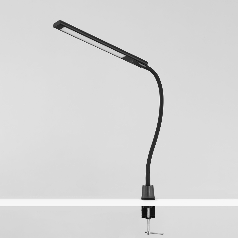 Citilux Рио CL803091N Настольная лампа гибкая на струбцине Чёрная