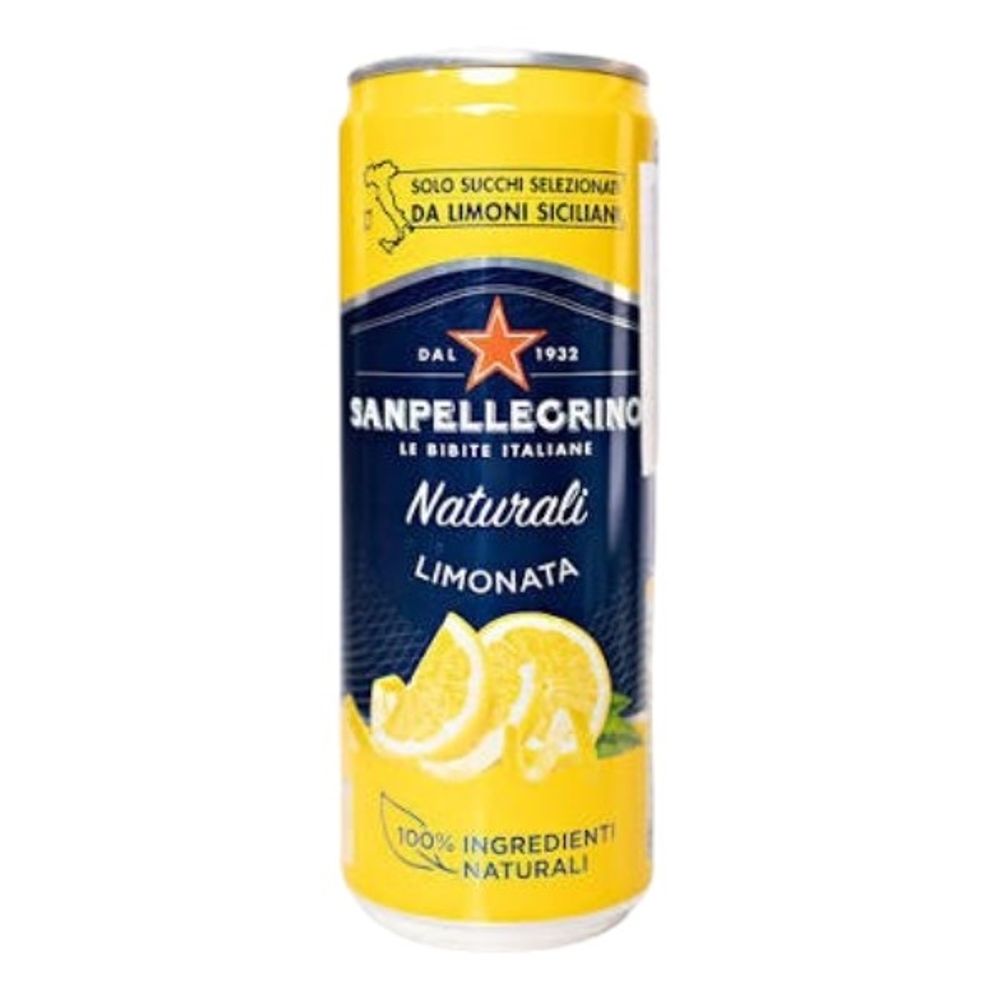Газ. напиток SANPELLEGRINO лимон ж/б 0,33 мл