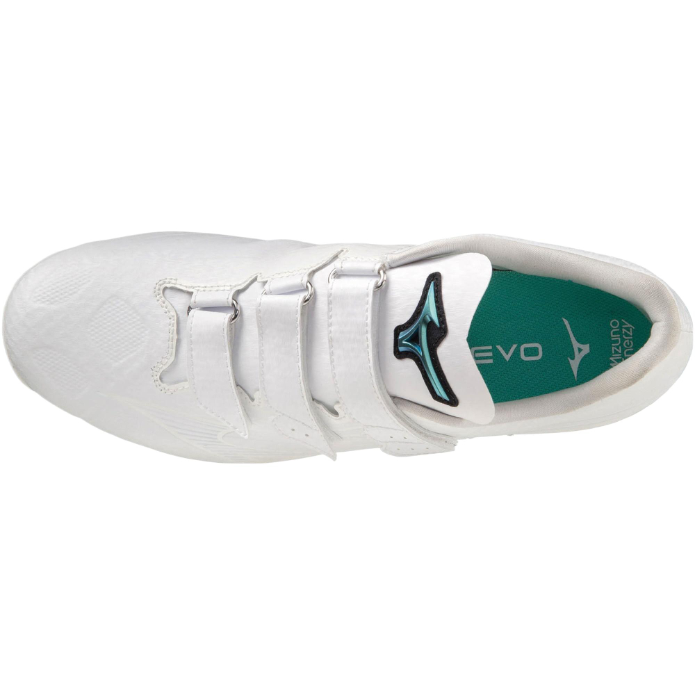 Mizuno Low Top Upper Height Cushioning Function Classification Cushioning Functionality Baseball Shoes Unisex White