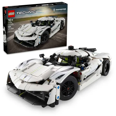 Конструктор LEGO Technic 42184 Гиперкар Koenigsegg Jesko Absolut Белый