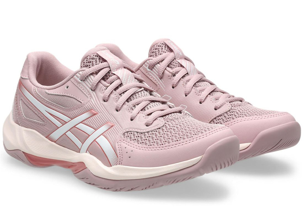 Женские кроссовки для бадминтона/сквоша Asics Gel-Rocket 12 — morganite/white