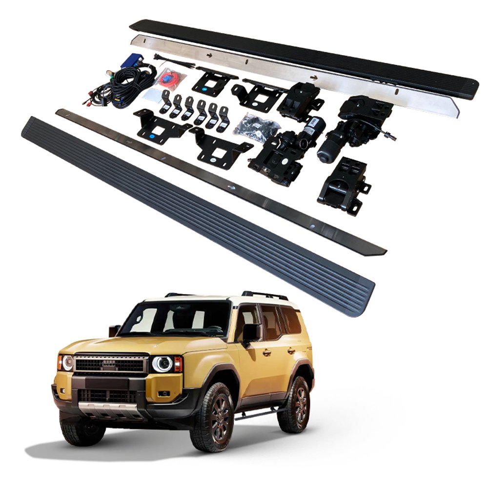 Электрические боковые пороги для Toyota Land Cruiser Prado 250 LC250 2024+ автоматические