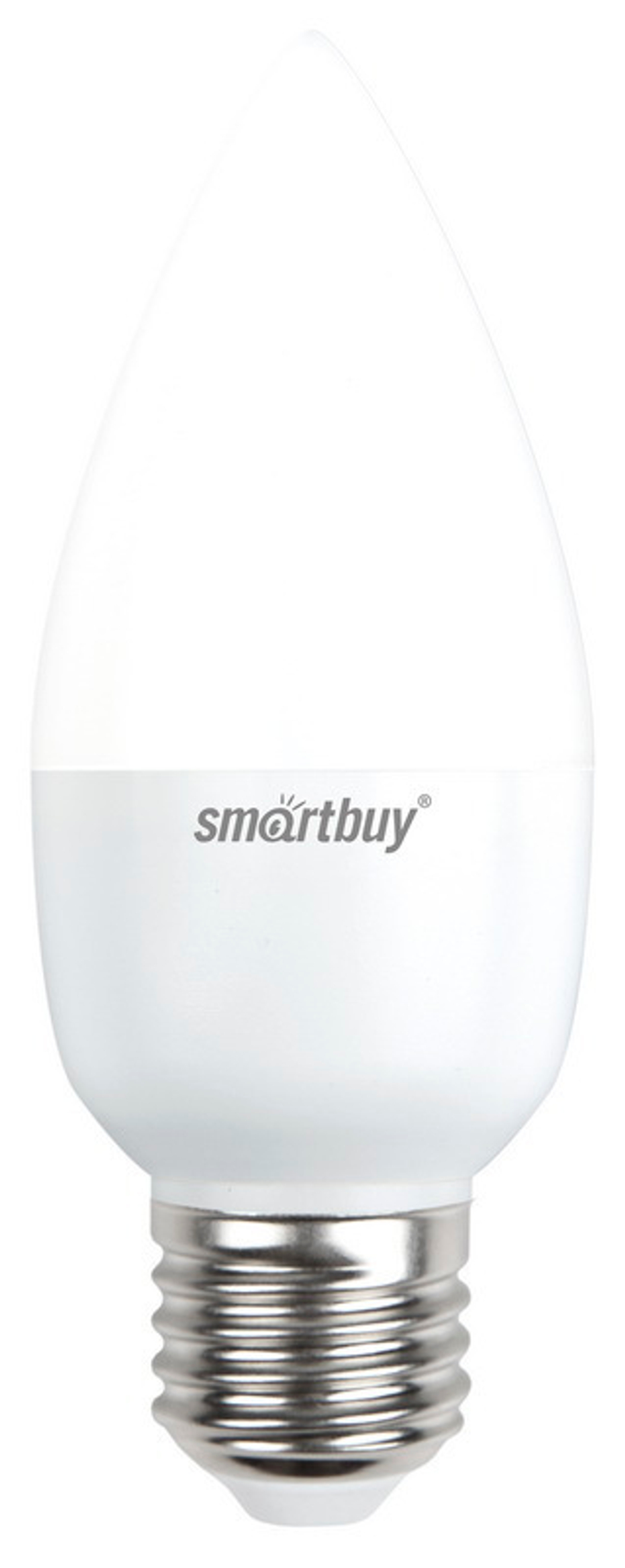 Светодиодная лампа Smartbuy C37-7W/4000 E27 холодный свет