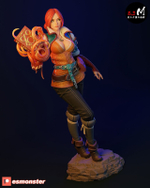 Triss Трисс Меригольд Ведьмак The Witcher Коллекционная Фигурка Аниме
