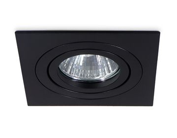 Встраиваемый поворотный точечный светильник 1*GU5.3 TN102622 BK чёрный Standard Tech Ambrella