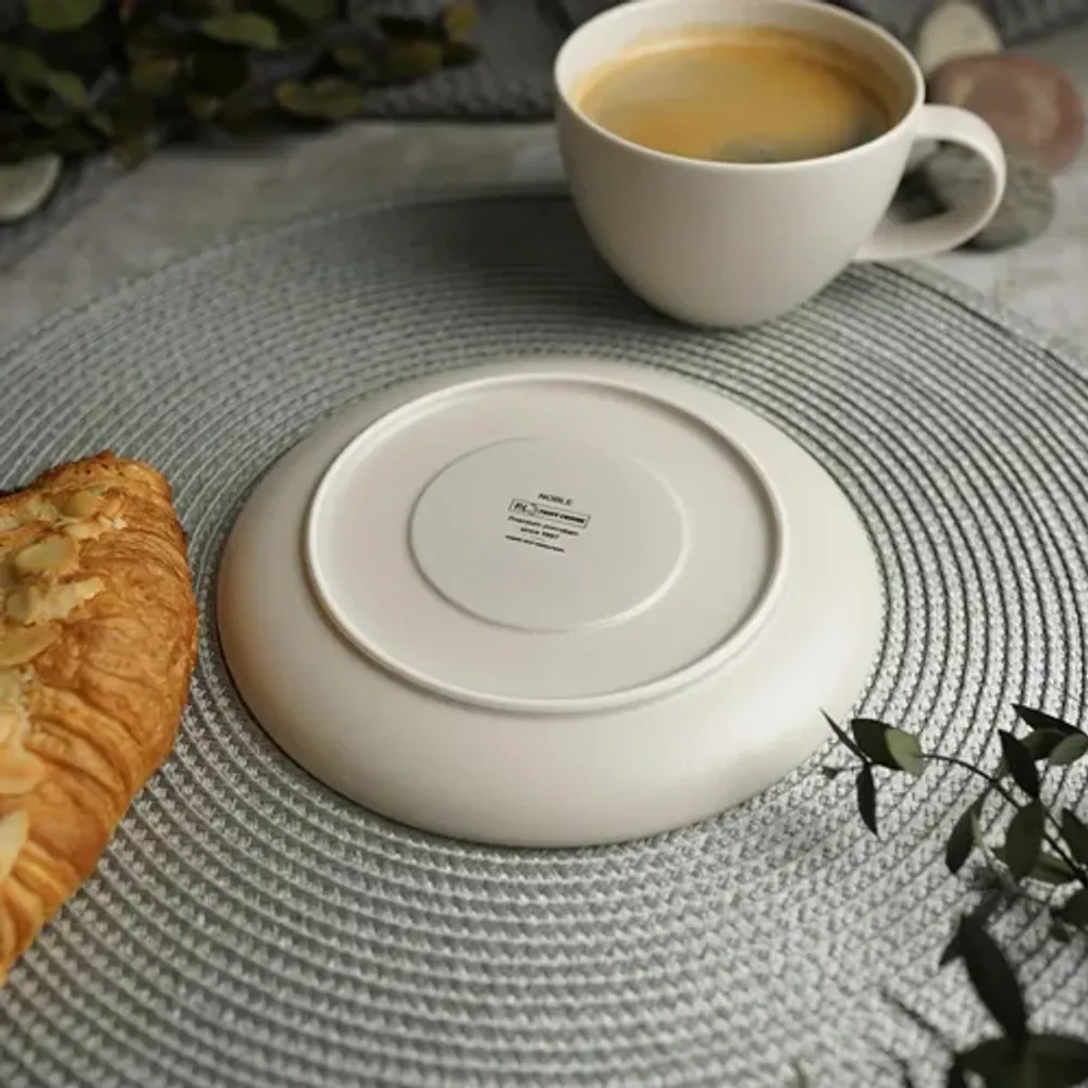 Блюдце d 16 см чайное для чашки 81229604 Light Grey Noble [6]