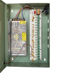 Источник питания для систем видеонаблюдения FALCON-EYE FE-DDH-18ch-10A/12B (12В, 10А, 60Вт, 18 вых.)