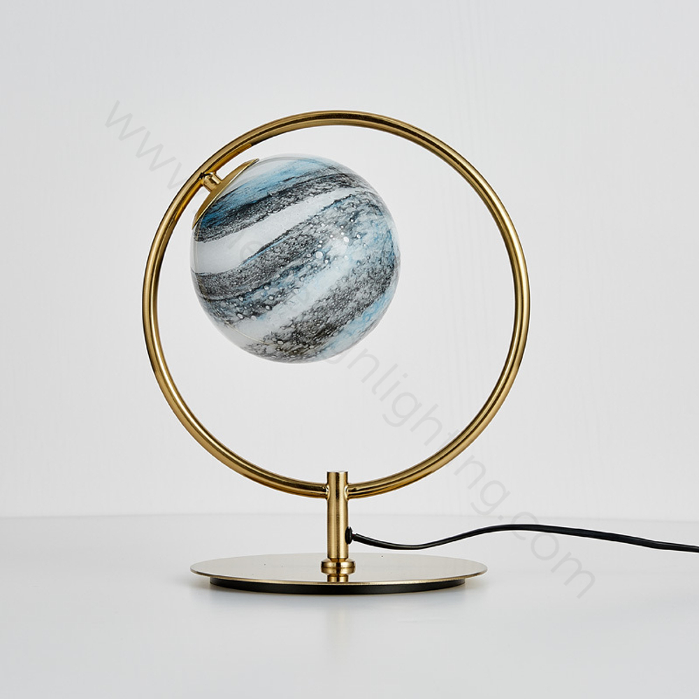 Table design lamp Earth