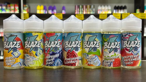 Blaze on ice