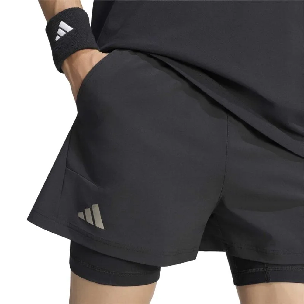 Теннисные шорты Adidas Tight Set Short - black