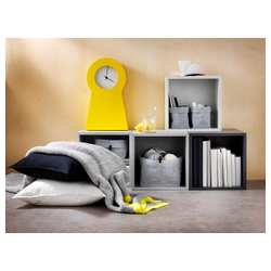 IKEA RAGGISAR  (ИКЕА РАГГИСАР)  -  Корзина, 3 шт. - серая