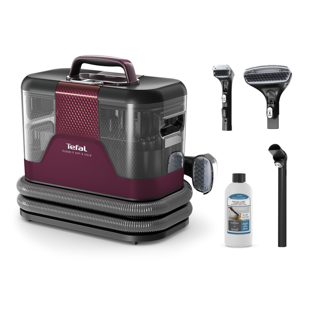 Моющий пылесос Tefal для мягкой мебели и ковров Clean It IZ7010F0
