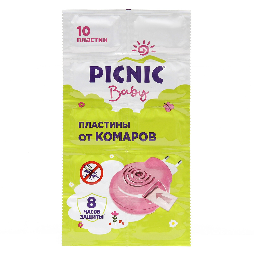 Picnic Baby - пластины от комаров 10шт., блок 288шт.