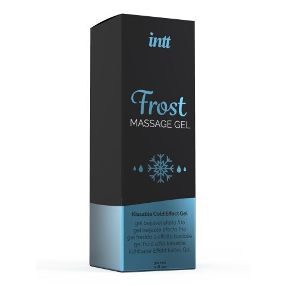 Intt Frost Massage Gel - Съедобный массажный гель с охлаждающим эффектом, 30 мл