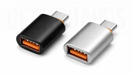 Переходник USB-A на USB-C для клавиатурных кабелей
