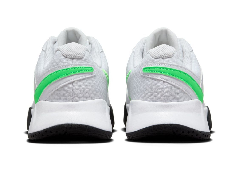 Женские Кроссовки теннисные Nike Court Lite 4 - white/poison green/black