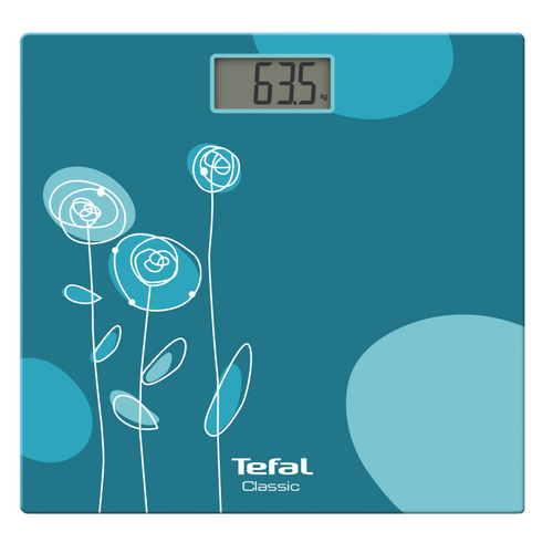 Напольные весы Tefal Classic Drawing Bloom Turquoise PP1148V0