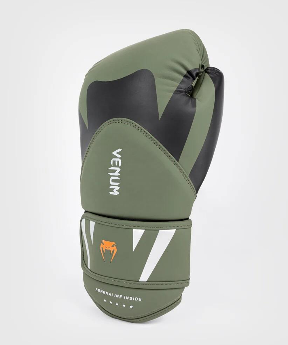 Перчатки боксерские Venum Challenger 4.0 Khaki/Black