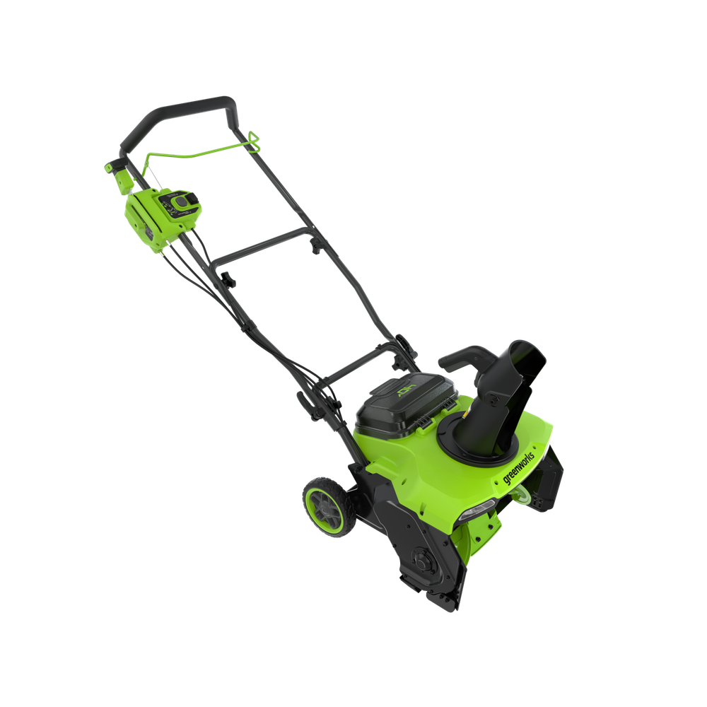 Снегоуборщик аккумуляторный бесщеточный Greenworks GD40STX2, 40V, 51 см, с 1хАКБ 5 Ач и ЗУ (2603407UG)