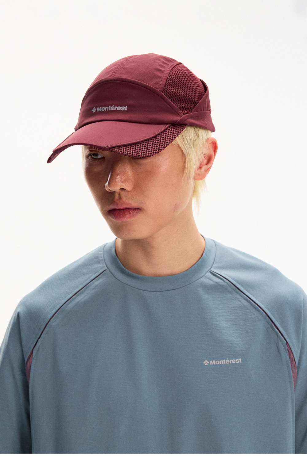Кепка Nothomme Monterest Dual Fit бордовый