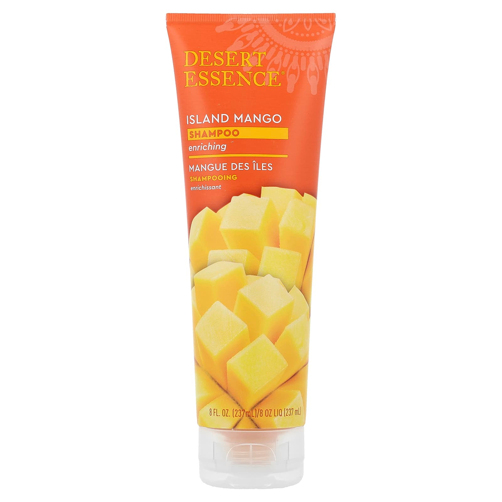 Desert Essence, Шампунь Island Mango, улучшающий, 8 жидких унций (237 мл)