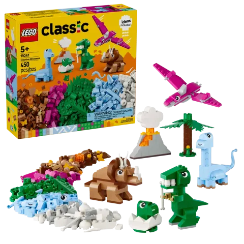 Конструктор LEGO Classic 11041 Создаем динозавтров