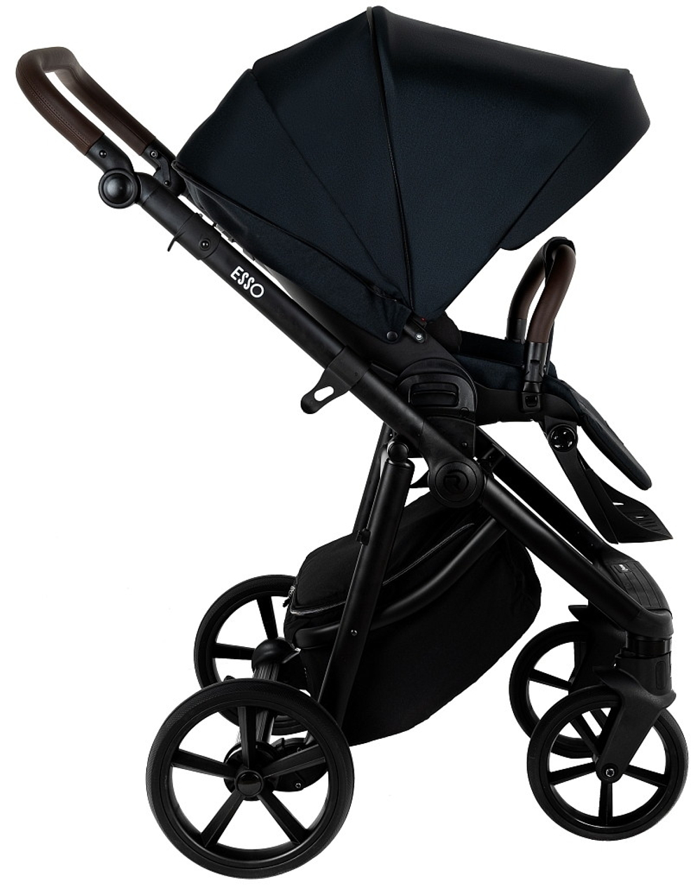 Детская коляска Roan Esso 2 в 1 ESS111/1 Caviar/Black