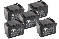 55 Ач AGM VRLA, 5 шт 6-EVF-55 (60V55A/H C3)