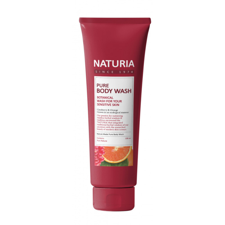 Гель для душа Evas Naturia Pure Body Wash Cranberry and Orange Клюква и Апельсин 100 мл