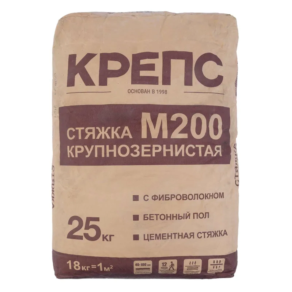Стяжка для пола Крепс М-200 25 кг