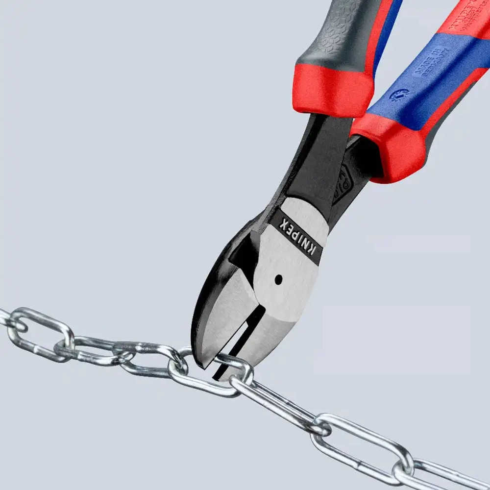 Кусачки боковые особой мощности черненые 200 мм Knipex 74 02 200
