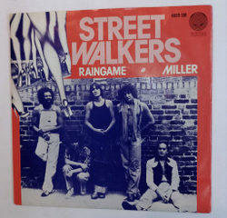 Винтажная виниловая пластинка LP Streetwalkers Raingame Miller 7 дюймов 45 оборотов (Holland 1975)
