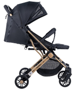 Коляска прогулочная Farfello Comfy Go, золотой черный (Golden black) Артикул: CG-99