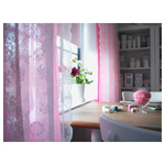 Комплект штор IKEA ALVINE (АЛЬВИНЕ), Белый,145х250 см, 2 шт
