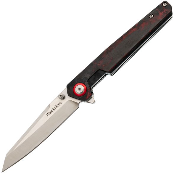 Цена наСкладной нож Five Knives 17, сталь D2, рукоять карбон
